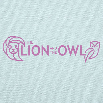 ADULT Super Soft Logo T-Shirt Ice Blue - The Lion and The Owl