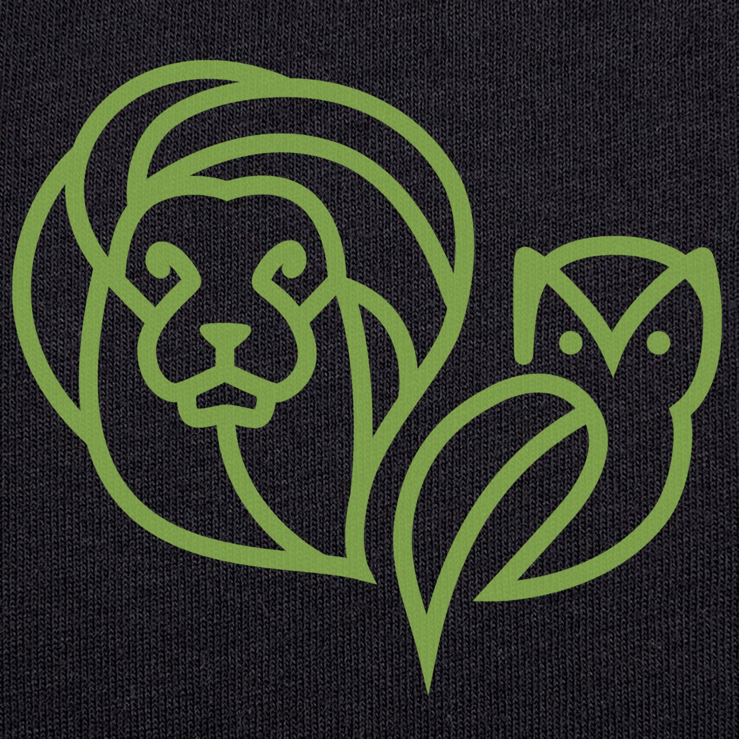 KIDS Super Soft Logo T-Shirt Black - The Lion and The Owl