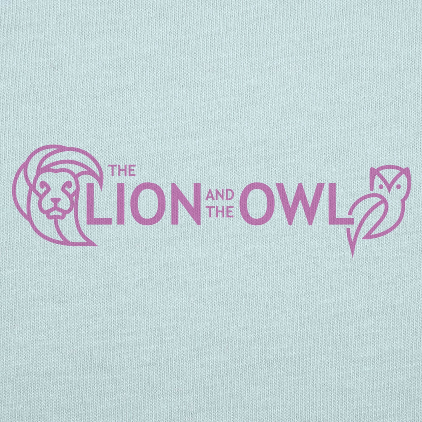 KIDS Super Soft Logo T-Shirt Ice Blue - The Lion and The Owl